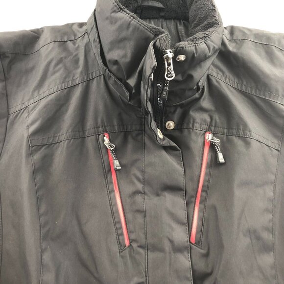 ZeroXposur Women's Windbreaker Jacket Size XL Black Winter Full Zip Black Outdoo - Picture 7 of 15